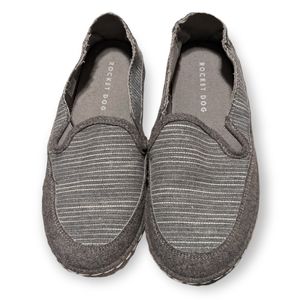 Rocket Dog Slip-ons Gray Size 7.5